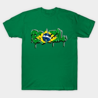 Brazil Graffiti T-Shirt